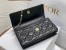 Dior Miss Dior Mini Bag In Black Cannage Lambskin