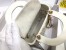 Dior Lady Dior Mini Chain Bag in White Lambskin with Star Embroidery