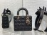 Dior Small Lady Dior My ABCDior Bag in Black Lambskin