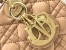 Dior Small Lady Dior Bag In Powder Patent Cannage Calfskin