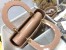 Dior Small Lady Dior Bag In Powder Patent Cannage Calfskin