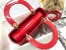 Dior Small Lady Dior Bag In Red Patent Cannage Calfskin