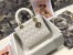 Dior Lady Dior Medium Bag in White Cannage Lambskin