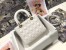 Dior Lady Dior Medium Bag in White Cannage Lambskin