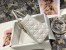 Dior Lady Dior Medium Bag in White Cannage Lambskin