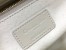 Dior Lady Dior Medium Bag in White Ultramatte Cannage Calfskin