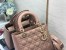 Dior Lady Dior Medium Bag in Blush Patent Cannage Calfskin