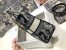 Dior Lady D-Lite Large Bag in Blue Toile de Jouy Reverse Embroidery
