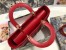 Dior Lady Dior Large Bag in Red Cannage Lambskin