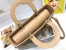 Dior Lady Dior Large Bag in Beige Cannage Lambskin