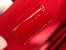 Dior Lady Dior Large Bag in Red Patent Cannage Calfskin