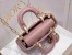 Dior Lady D-Joy Micro Bag In Peony Pink Cannage Lambskin