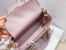 Dior Lady D-Joy Micro Bag In Peony Pink Cannage Lambskin