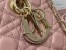 Dior Lady D-Joy Medium Bag In Black Cannage Lambskin