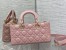 Dior Lady D-Joy Medium Bag In Black Cannage Lambskin