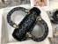 Dior Lady D-Lite Bag Medium In Grey Mizza Embroidery