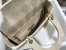 Dior Lady D-Lite Medium Bag In Beige Cannage Embroidered Canvas