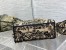 Dior Lady D-Lite Medium Bag In Brown Toile de Jouy Embroidery