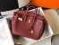 Hermes Birkin 25cm Bag in Bordeaux Clemence Leather with GHW