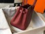 Hermes Birkin 25cm Bag in Bordeaux Clemence Leather with GHW