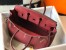 Hermes Birkin 25cm Bag in Bordeaux Clemence Leather with GHW