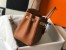 Hermes Birkin 25cm Bag in Gold Clemence Leather with GHW