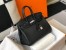 Hermes Birkin 25cm Bag in Black Clemence Leather with PHW