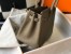 Hermes Birkin 25cm Bag in Taupe Clemence Leather with GHW