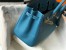 Hermes Birkin 30cm Bag in Blue Jean Clemence Leather with GHW