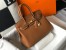 Hermes Birkin 30cm Bag in Gold Clemence Leather with GHW