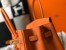 Hermes Birkin 30cm Bag in Orange Clemence Leather with GHW