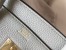 Hermes Birkin 30cm Bag in Pearl Grey Clemence Leather with GHW