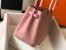 Hermes Birkin 30cm Bag in Pink Clemence Leather with GHW