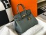Hermes Birkin 30cm Bag in Vert Amande Clemence Leather with GHW
