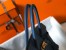 Hermes Birkin 35cm Bag in Blue Agate Clemence Leather with GHW