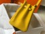 Hermes Birkin 35cm Bag in Yellow Clemence Leather with GHW