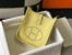 Hermes Mini Evelyne 16 Amazone Bag in Jaune Poussin Clemence Leather
