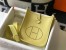 Hermes Mini Evelyne 16 Amazone Bag in Jaune Poussin Clemence Leather