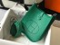Hermes Mini Evelyne 16 Amazone Bag in Malachite Clemence Leather
