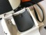 Hermes Mini Evelyne 16 Amazone Bag in Black Clemence Leather
