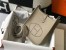 Hermes Mini Evelyne 16 Amazone Bag in Gris Tourterelle Clemence Leather