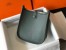 Hermes Mini Evelyne 16 Amazone Bag in Vert Amande Clemence Leather