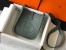 Hermes Mini Evelyne 16 Amazone Bag in Vert Amande Clemence Leather