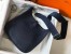 Hermes Evelyne III 29 Bag in Dark Blue Clemence Leather