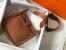 Hermes Evelyne III 29 Bag in Gold Clemence Leather