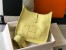 Hermes Evelyne III 29 Bag in Jaune Poussin Clemence Leather