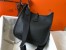 Hermes Evelyne III 29 Bag in Black Clemence Leather