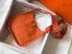 Hermes Evelyne III 29 Bag in Orange Clemence Leather