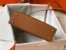 Hermes Kelly Mini II Sellier Bag in Gold Epsom Leather