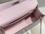 Hermes Kelly Mini II Sellier Bag in Mauve Pale Epsom Leather